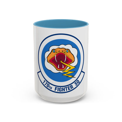 170 Fighter Squadron (U.S. Air Force) Accent Coffee Mug