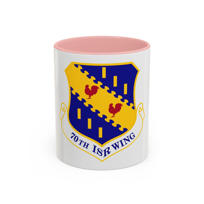 70th Intelligence Surveillance and Reconnaissance Wing (U.S. Air Force) Accent Coffee Mug