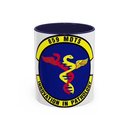 859th Diagnostics and Therapeutics Squadron (U.S. Air Force) Accent Coffee Mug