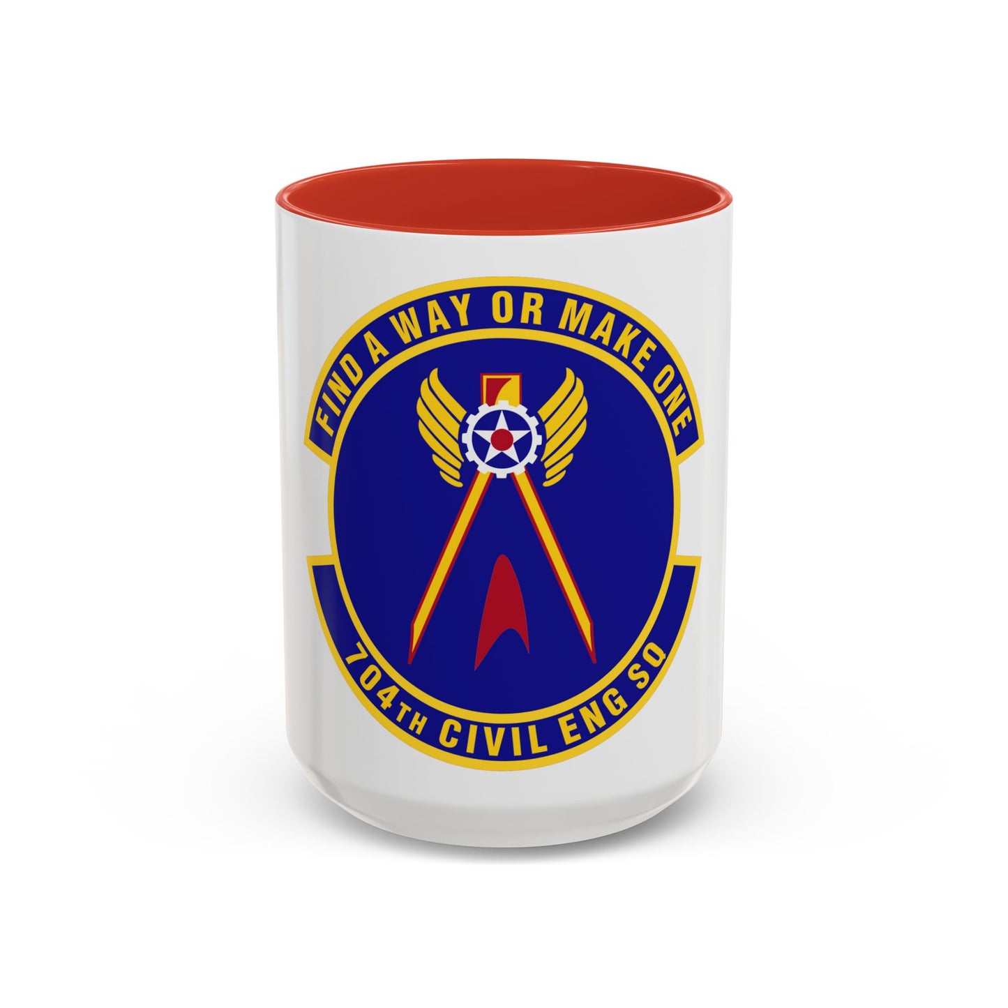 704th Civil Engineer Squadron (U.S. Air Force) Accent Coffee Mug