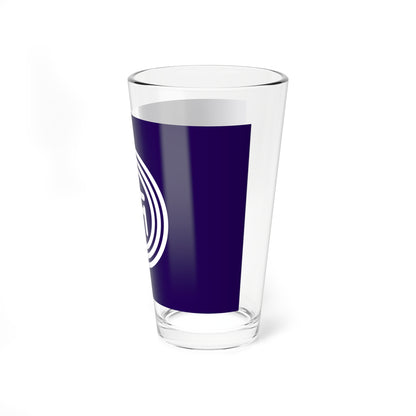 Flag of Ichikawa Chiba (Japan) Pint Glass 16oz