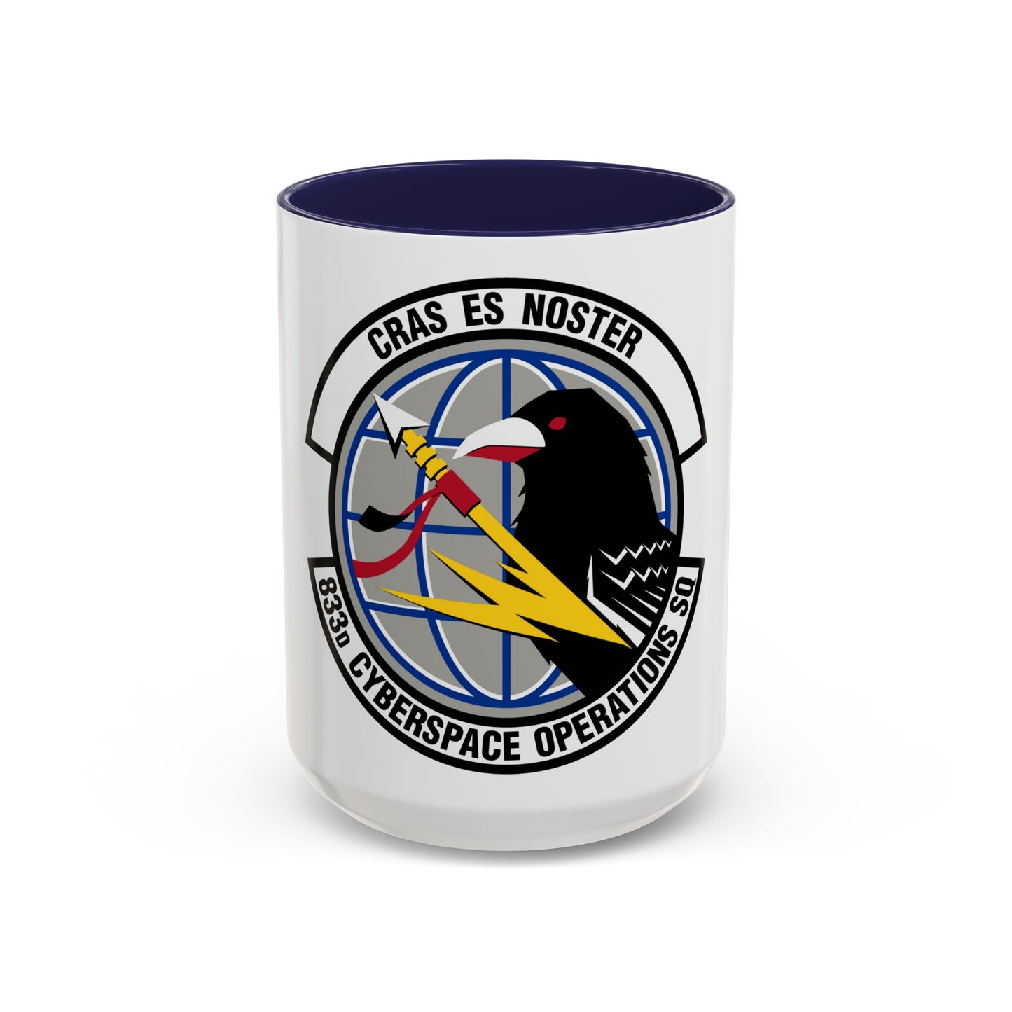 833 Cyberspace Operations Squadron ACC (U.S. Air Force) Accent Coffee Mug
