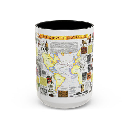 The Grand Exchange (1992) (Map) Accent Coffee Mug