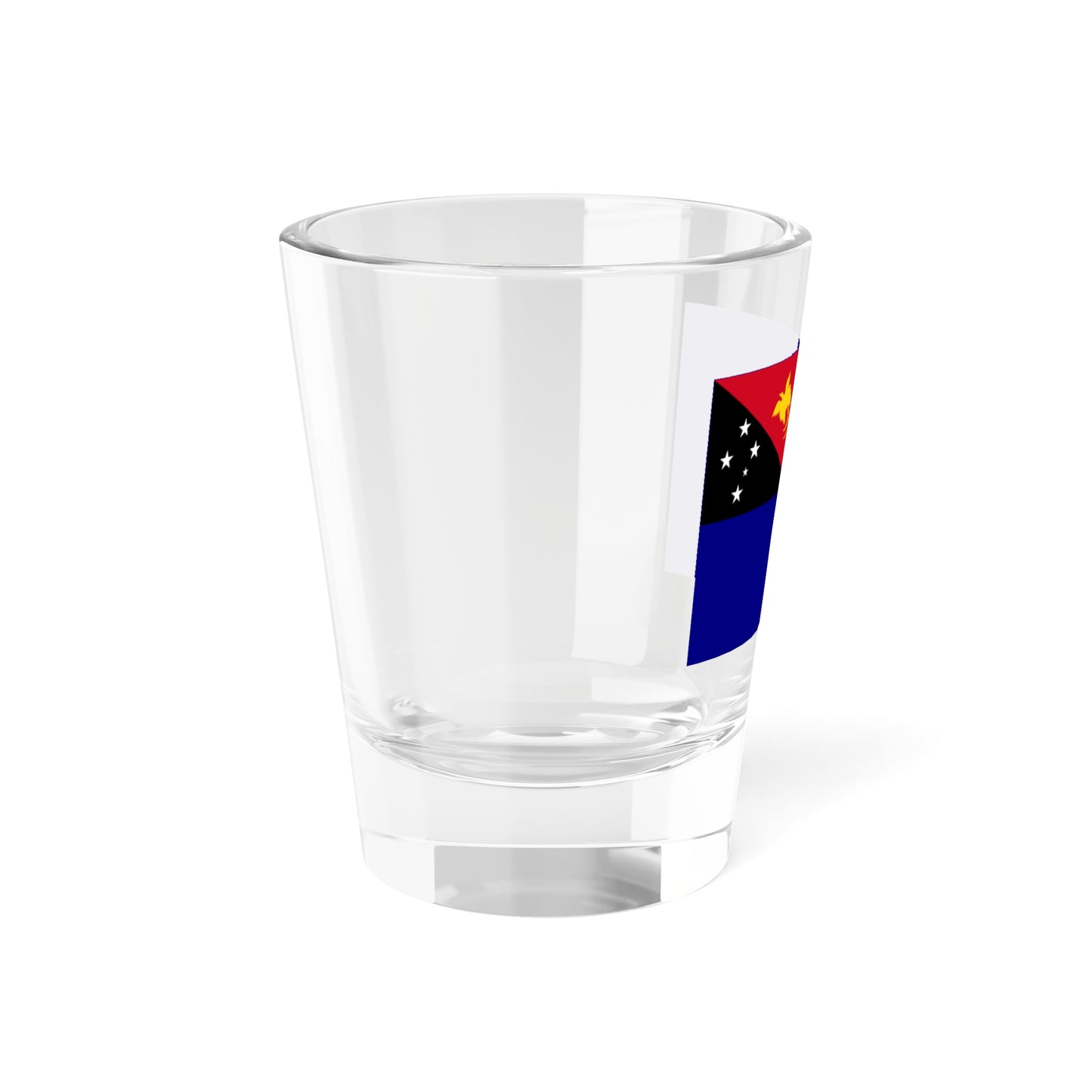 Flag of West New Britain Papa New Guinea - Shot Glass 1.5oz