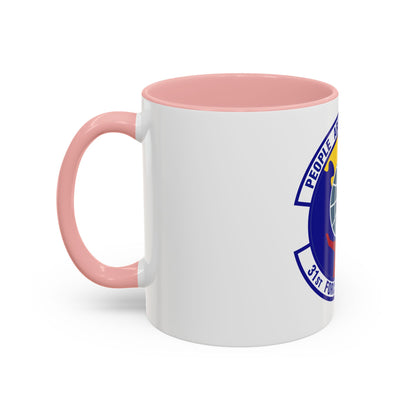31st Force Support Squadron (U.S. Air Force) Accent Coffee Mug