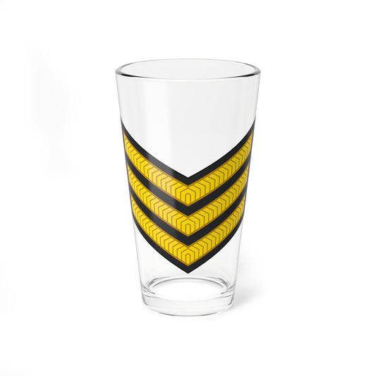 03 Tanzania Navy SGT (Tanzania) (Military Rank) Pint Glass 16oz