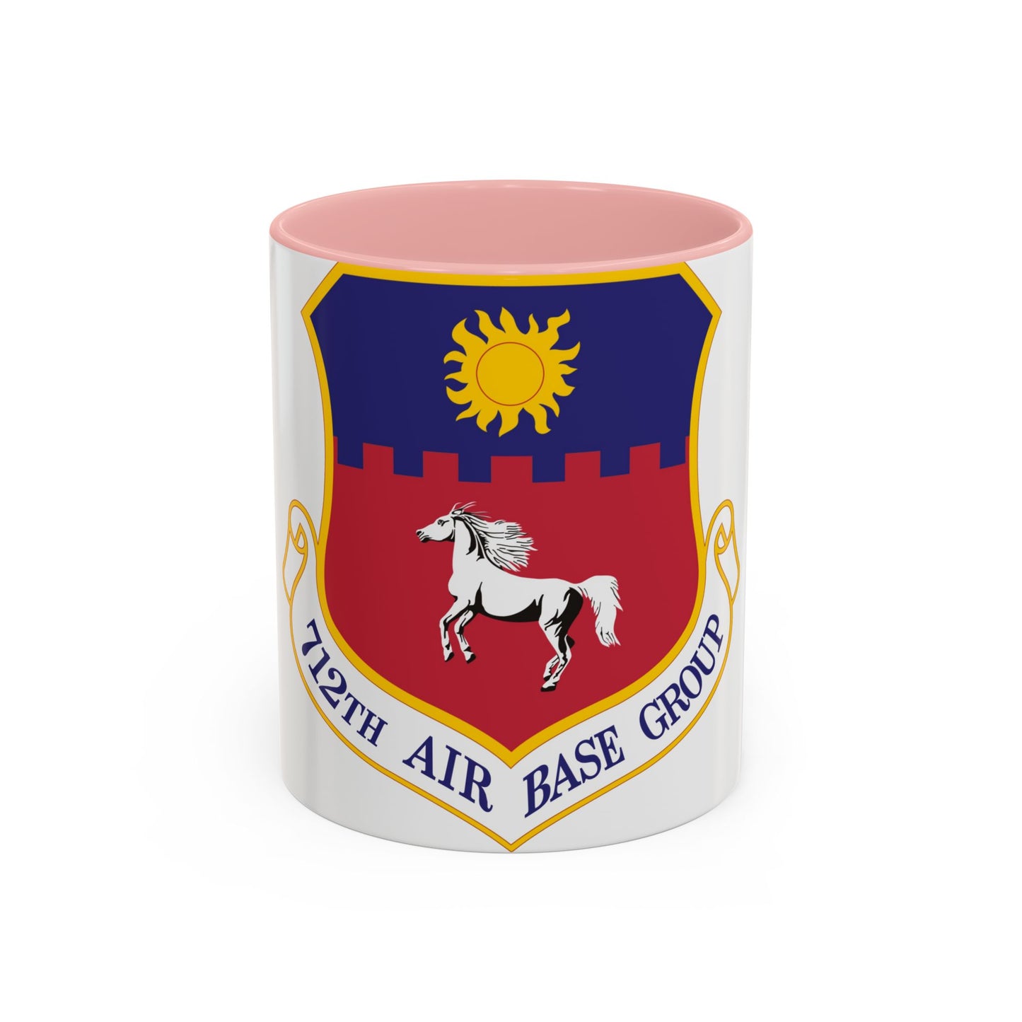 712th Air Base Group (U.S. Air Force) Accent Coffee Mug