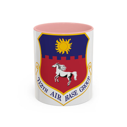 712th Air Base Group (U.S. Air Force) Accent Coffee Mug