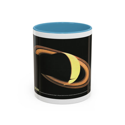 Space - Saturn (1981) (Map) Accent Coffee Mug