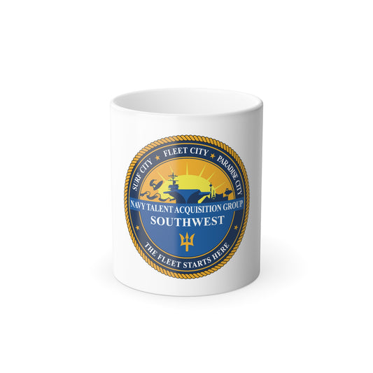 Navy Talent Acquisition Group SW (U.S. Navy) Color Changing Mug 11oz