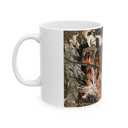 10-Division Roadblock, Stag magazine, July, 1964 - White Coffee Mug