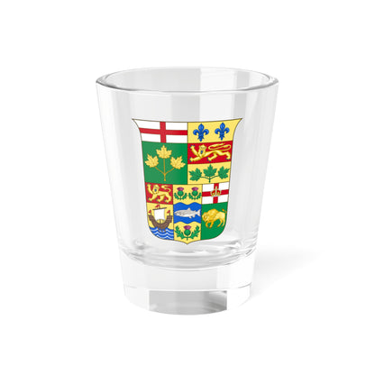 Arms of Canada 1870 - Shot Glass 1.5oz