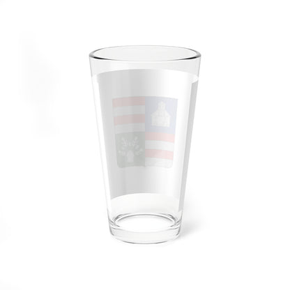 Flag of Pusztazamor (Hungary) Pint Glass 16oz