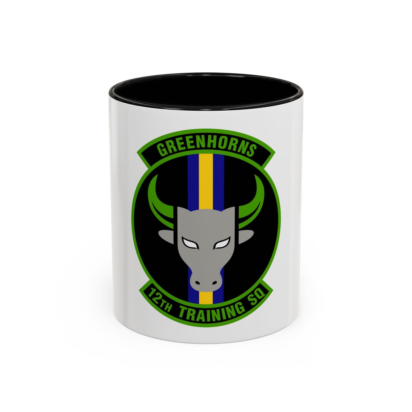 12 Training Sq AETC (U.S. Air Force) Accent Coffee Mug