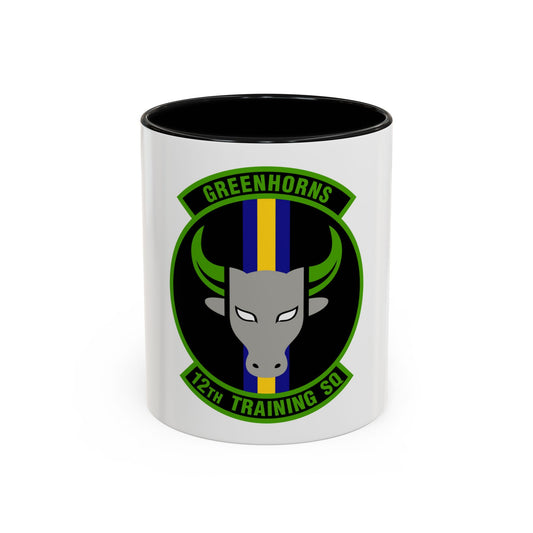 12 Training Sq AETC (U.S. Air Force) Accent Coffee Mug