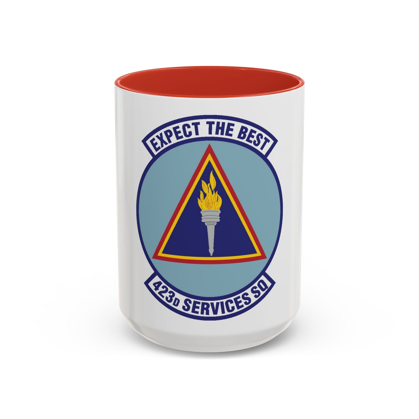 423d Services Squadron (U.S. Air Force) Accent Coffee Mug