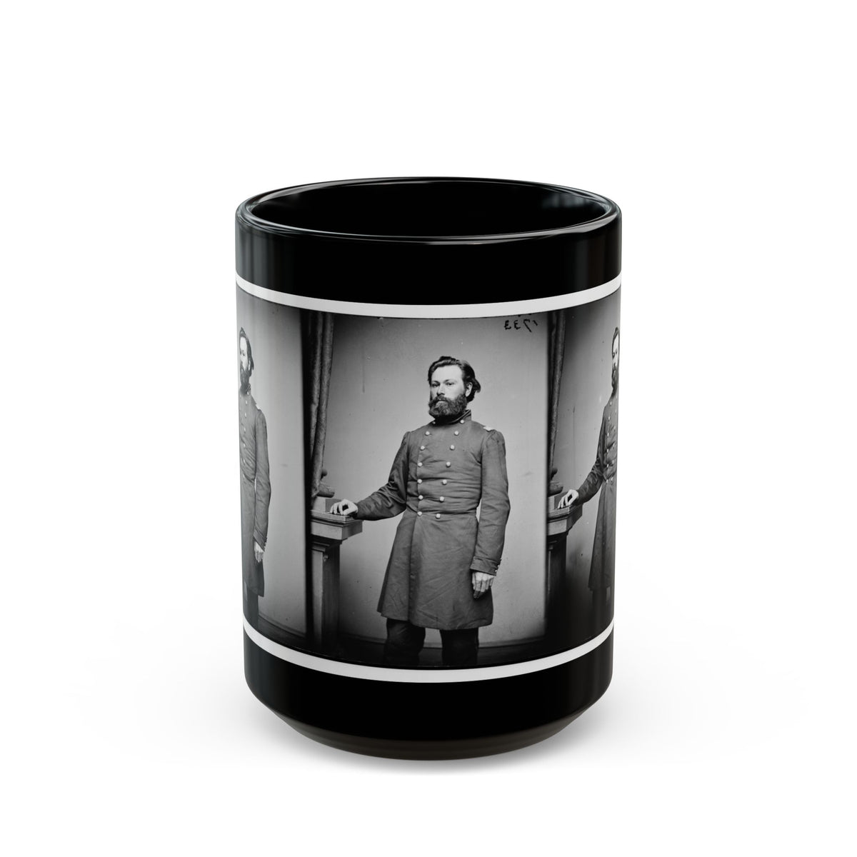 B.J. Sweet (U.S. Civil War) Black Coffee Mug