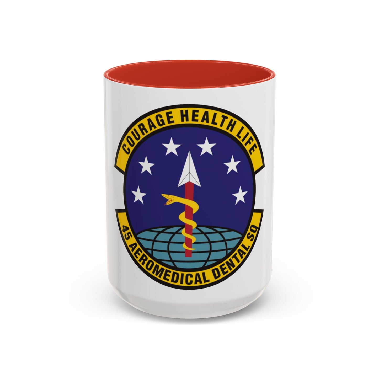 45th Aeromedical Dental Squadron (U.S. Air Force) Accent Coffee Mug