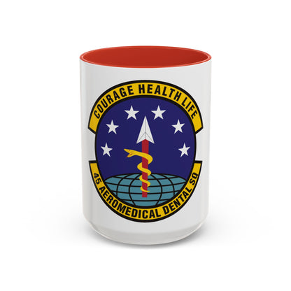 45th Aeromedical Dental Squadron (U.S. Air Force) Accent Coffee Mug