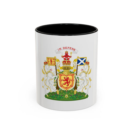 Royal Coat of Arms of the Kingdom of Scotland 2 - Accent Coffee Mug