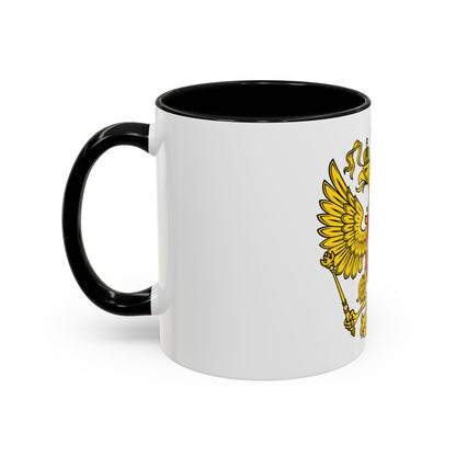 Coat of Arms of the Russian Federation 2 - Accent Coffee Mug