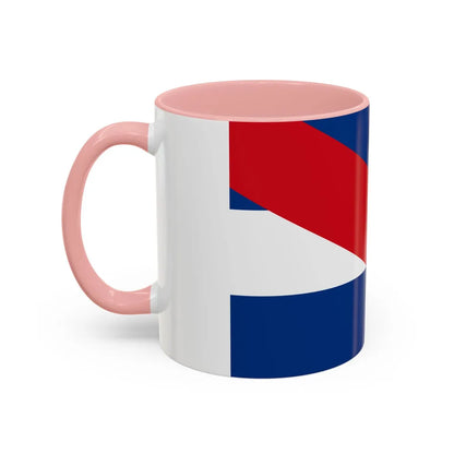 Flag of Federalist Party - Accent Coffee Mug-Go Mug Yourself