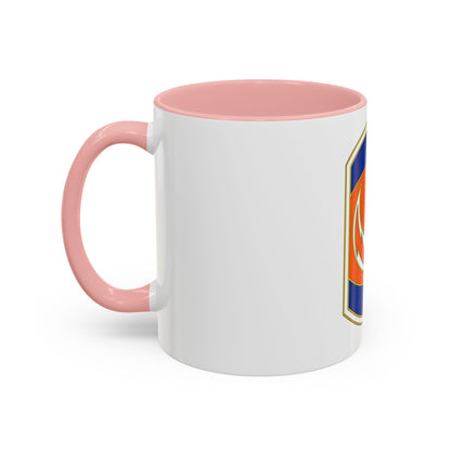 228 Signal Brigade 3 (U.S. Army) Accent Coffee Mug