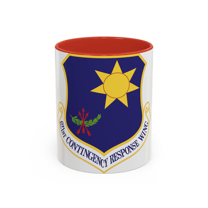 621 Contingency Response Wing AMC (U.S. Air Force) Accent Coffee Mug