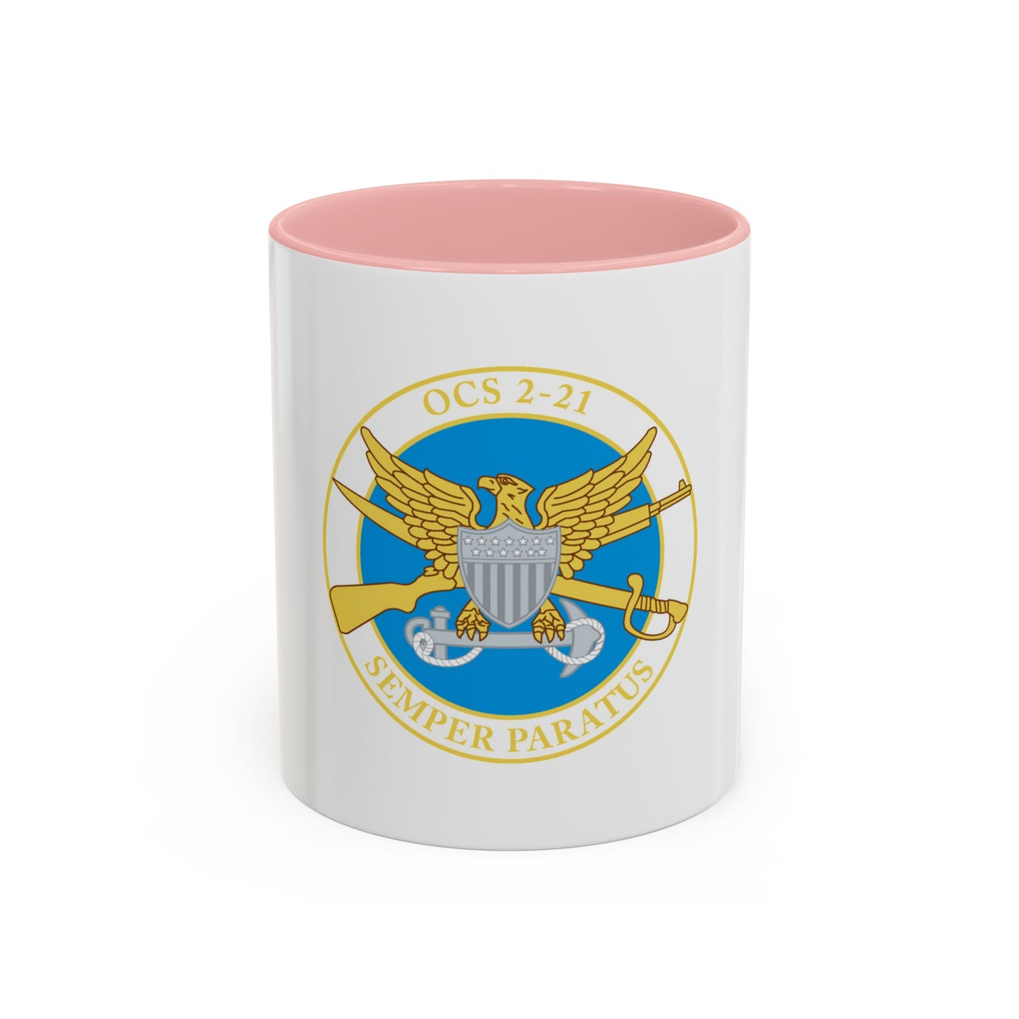 USCG Academy OCS 2 211 (U.S. Coast Guard) Accent Coffee Mug