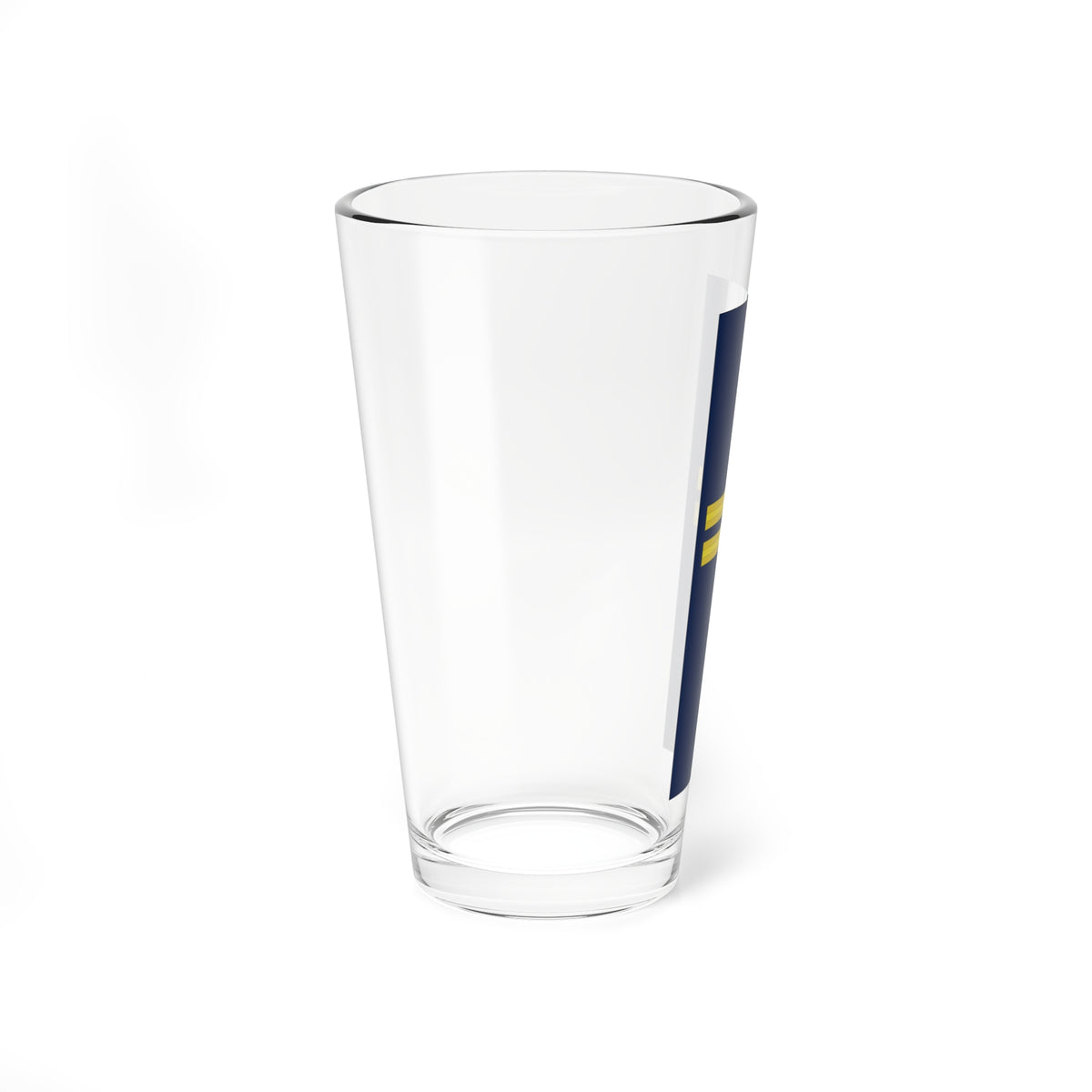 02 UKR Мат 15 07 1918 Рукав (Ukraine) (Military Rank) Pint Glass 16oz