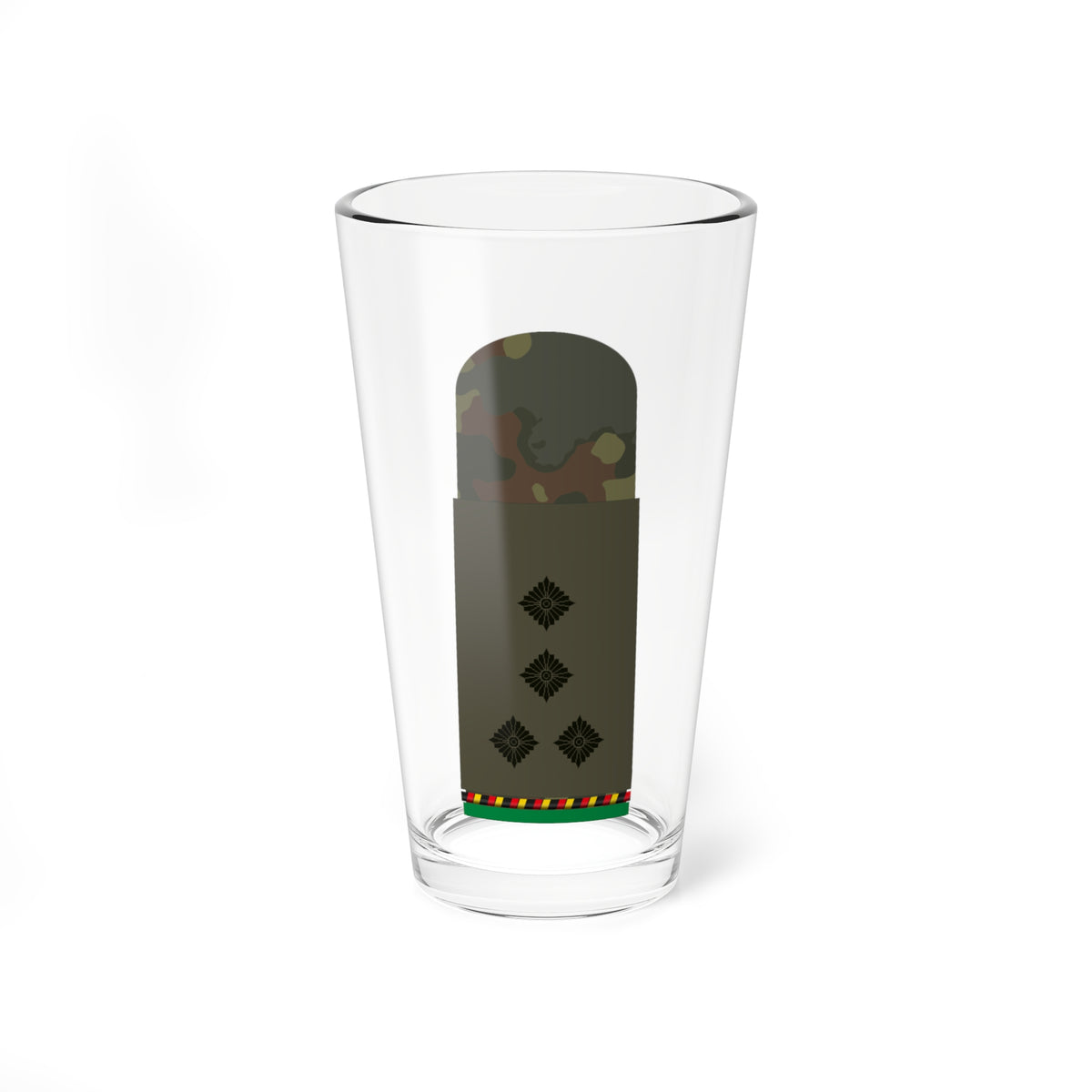 HA OS5 44 Stabshauptmann a.D. PzGren (Germany) (Military Rank) Pint Glass 16oz