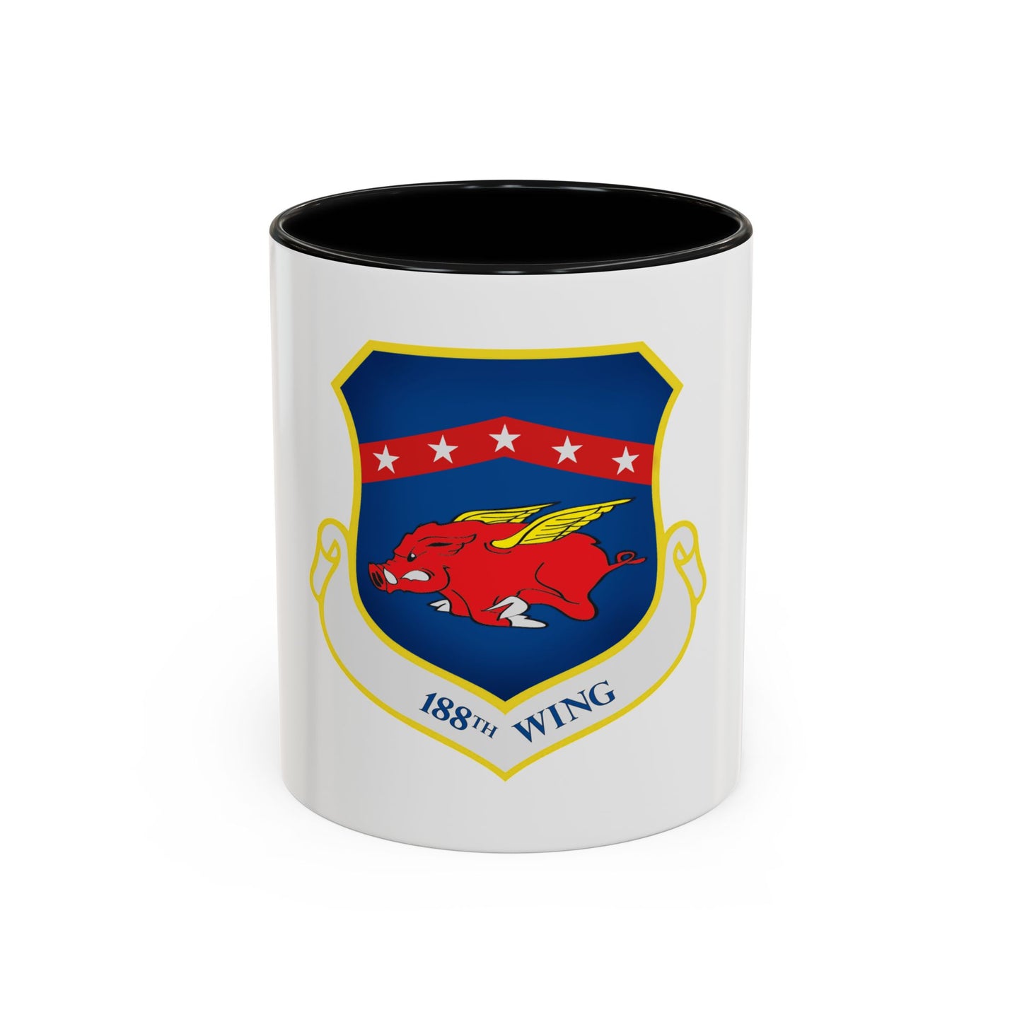 188th Wing (U.S. Air Force) Accent Coffee Mug