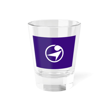 Flag of Fukaura Aomori (Japan) Shot Glass 1.5oz