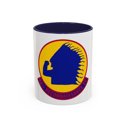 44 Reconnaissance Squadron ACC (U.S. Air Force) Accent Coffee Mug