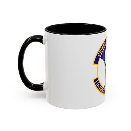 11 Force Support Squadron USAF (U.S. Air Force) Accent Coffee Mug
