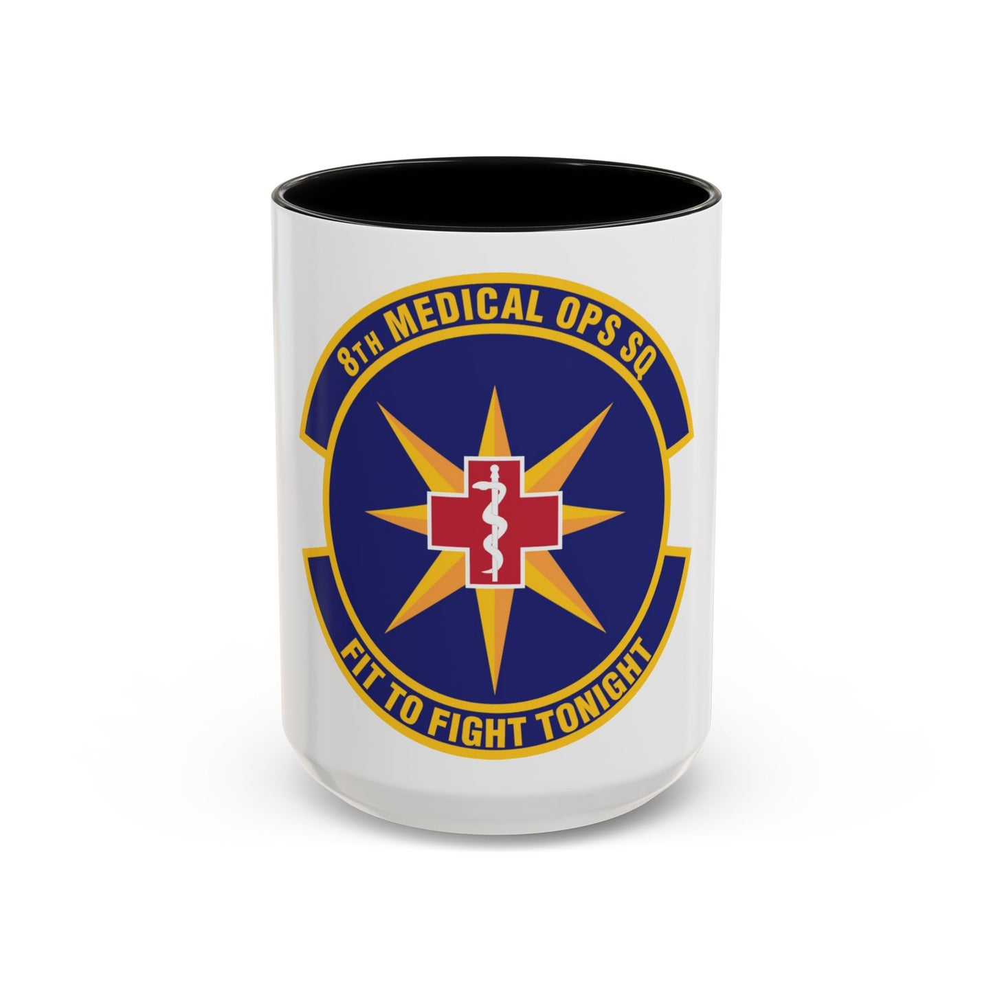 8th Medical Operations Squadron (U.S. Air Force) Accent Coffee Mug