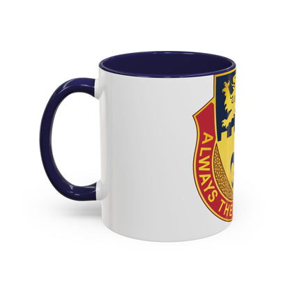 55 Personnel Services Battalion (U.S. Army) Accent Coffee Mug