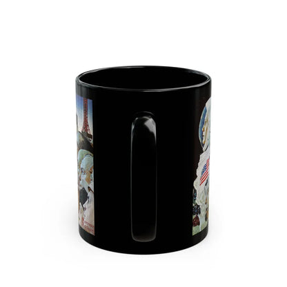 Rockwell2 (15) - Black Coffee Mug-Go Mug Yourself