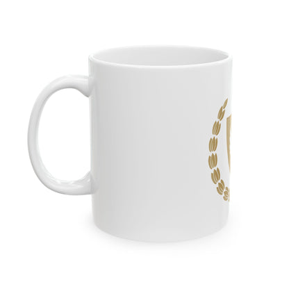 Emblem of the Presidency of the Turkish Republic of Northern Cyprus - White Coffee Mug