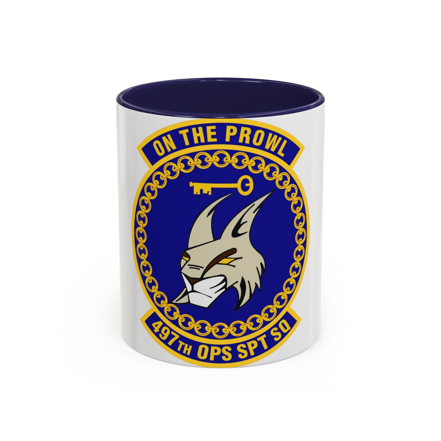 497 Operations Support Squadron ACC (U.S. Air Force) Accent Coffee Mug