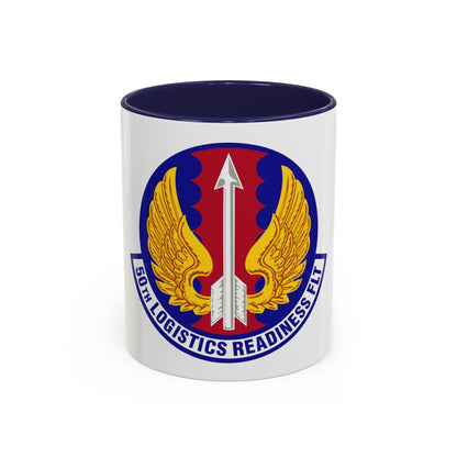 50th Logistics Readiness Flight (U.S. Air Force) Accent Coffee Mug