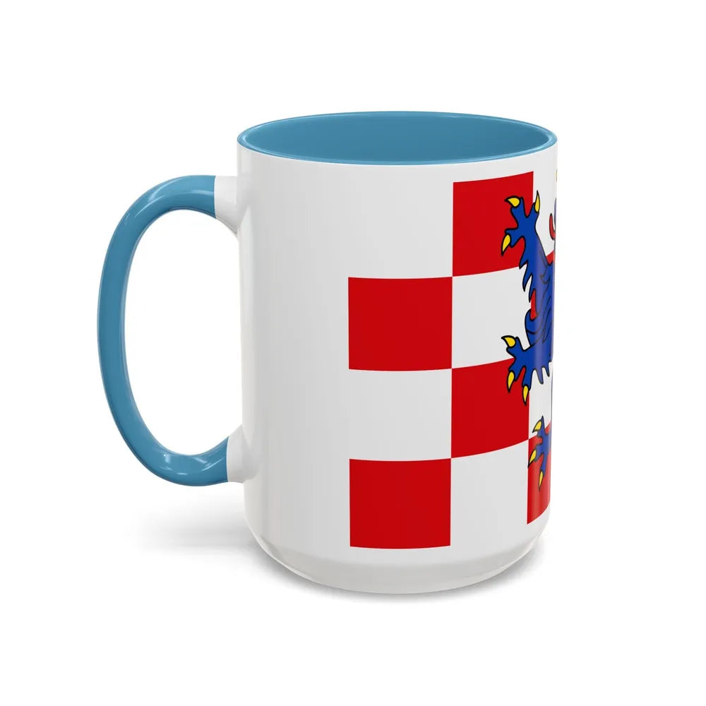 Flag of Birkenfeld Germany - Accent Coffee Mug-Go Mug Yourself