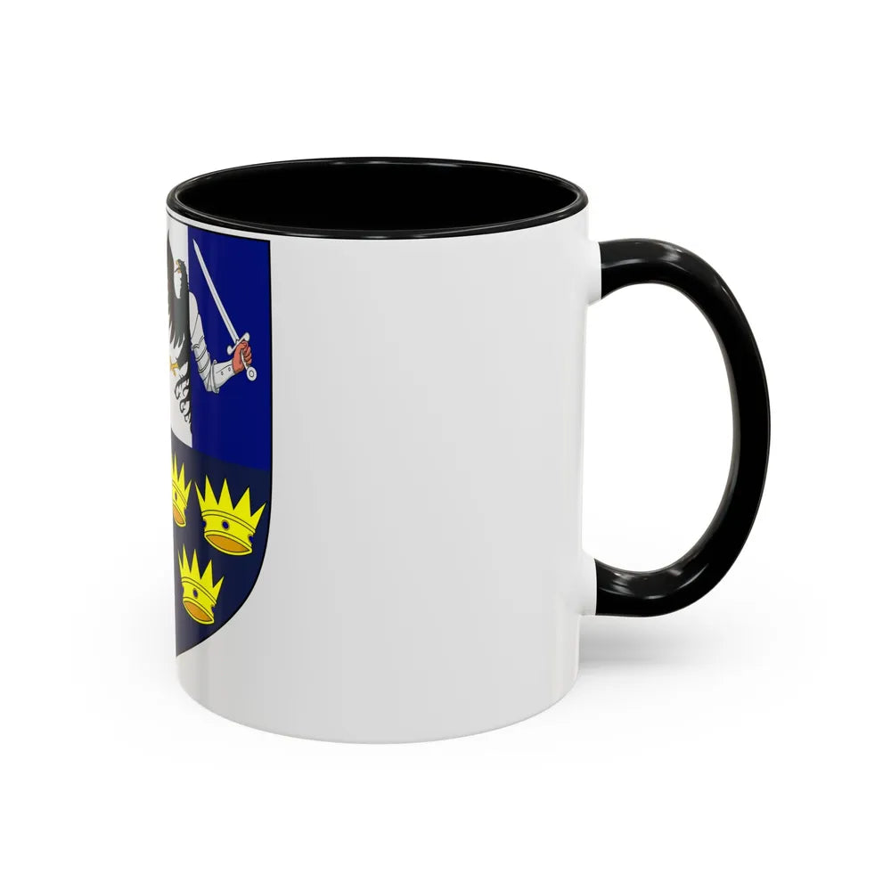 Provincial Arms of Ireland - Accent Coffee Mug-Go Mug Yourself