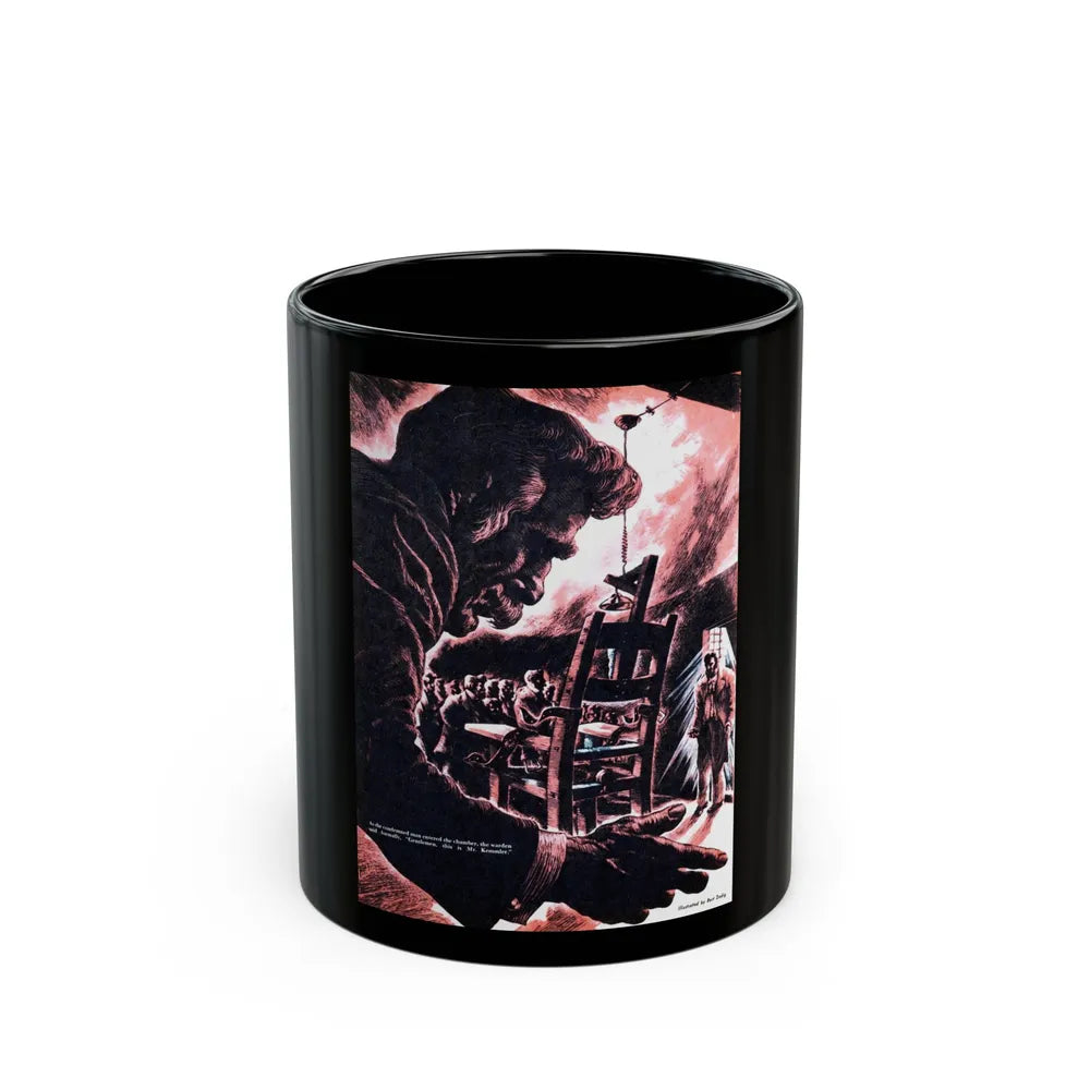 Death by A. C., Cavalier, May 1953 - Black Coffee Mug-11oz-Go Mug Yourself