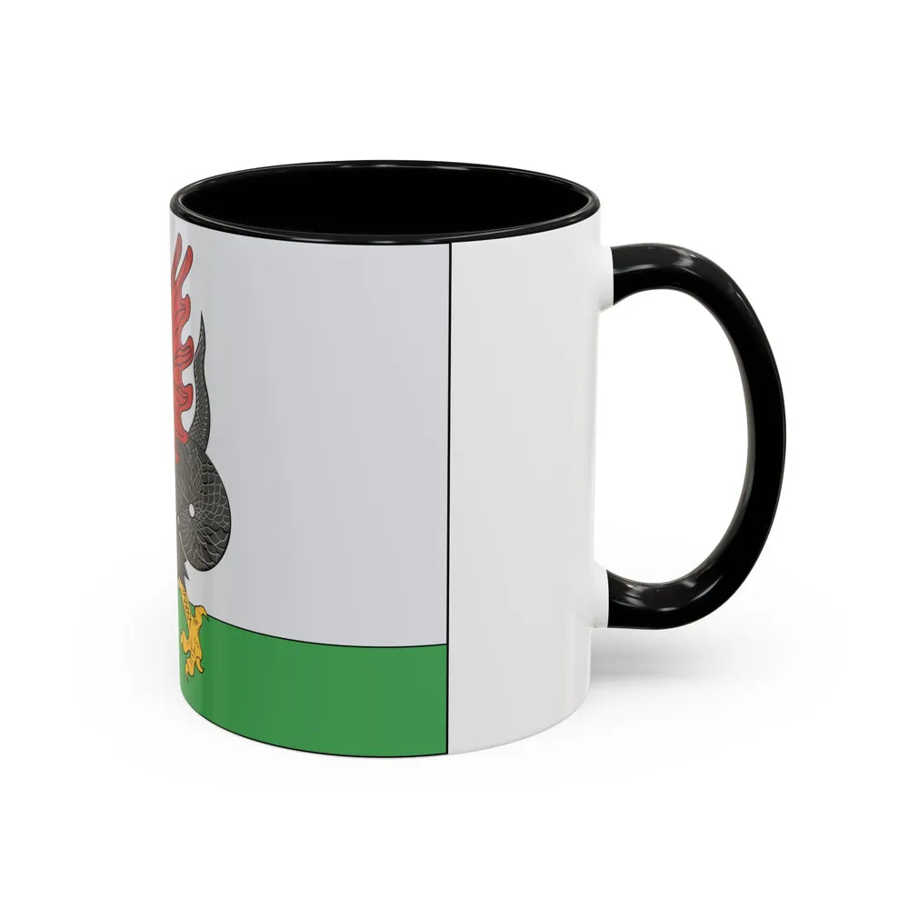 Flag of Kazan Russia - Accent Coffee Mug-Go Mug Yourself