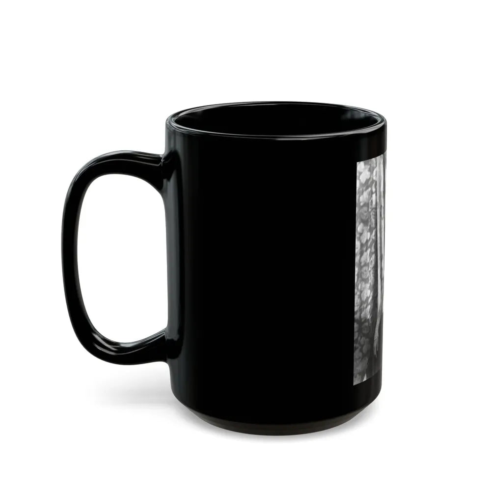 Barbara Stanwyck #184 (Vintage Female Icon) Black Coffee Mug-Go Mug Yourself