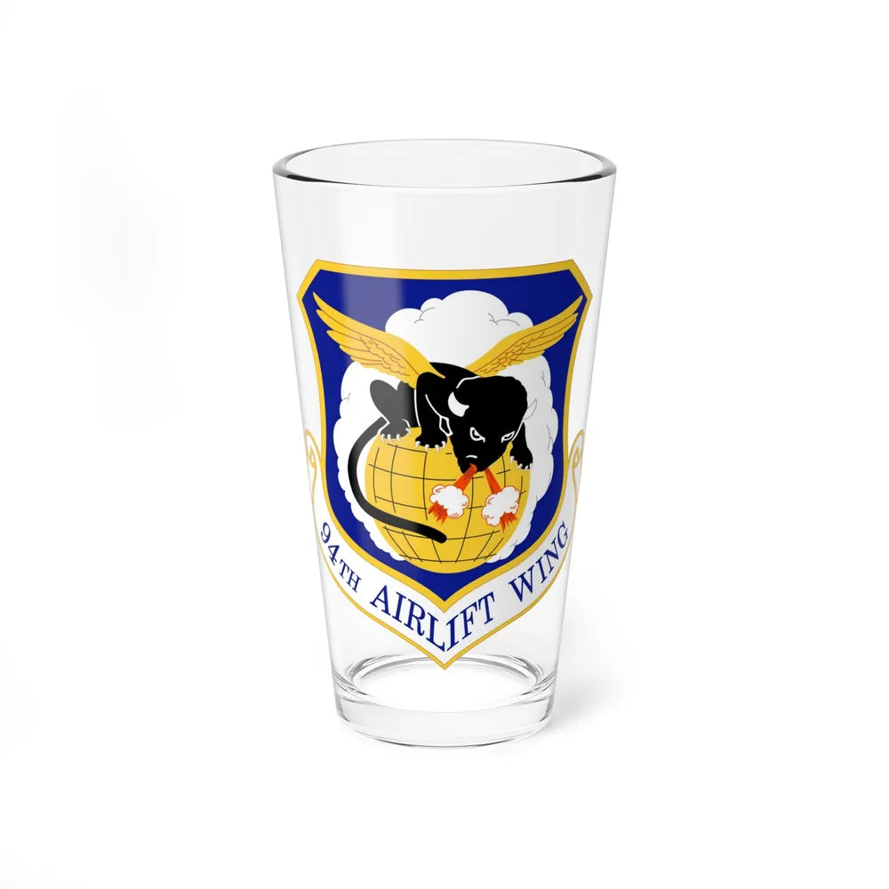 94th Airlift Wing (U.S. Air Force) Pint Glass 16oz-16oz-Go Mug Yourself