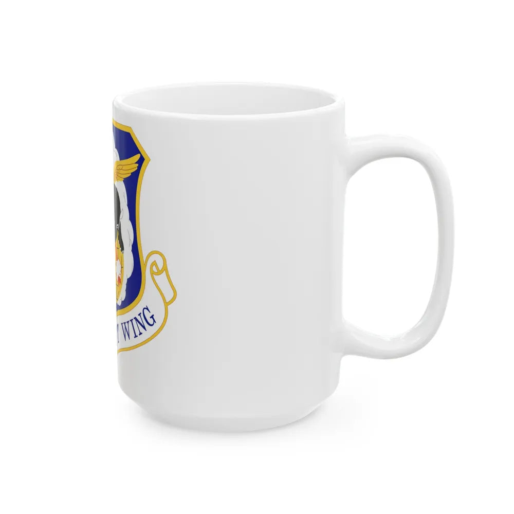 94th Airlift Wing (U.S. Air Force) White Coffee Mug-Go Mug Yourself