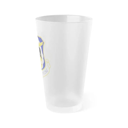 94th Airlift Wing (U.S. Air Force) Frosted Pint Glass 16oz - Go Mug Yourself