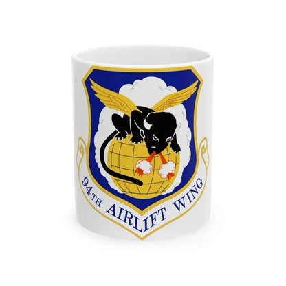 94th Airlift Wing (U.S. Air Force) White Coffee Mug 11oz - Go Mug Yourself